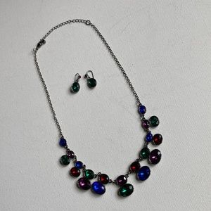 Necklace and Earrings